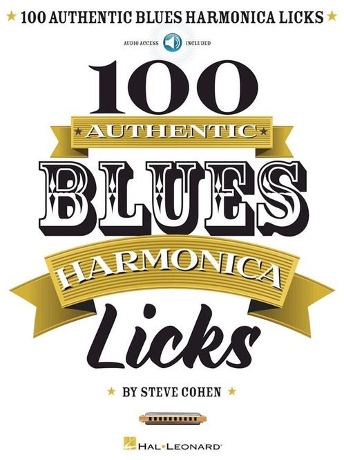Hovedbilde 100 Authentic Blues Harmonica Licks