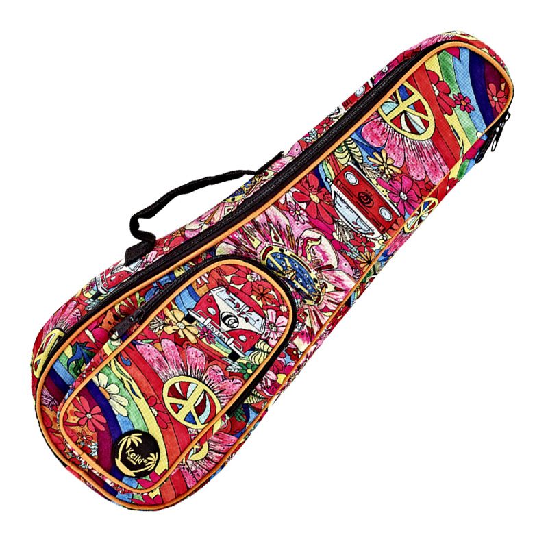 Ortega Gigbag Sopran Ukulele Keiki Peace 68