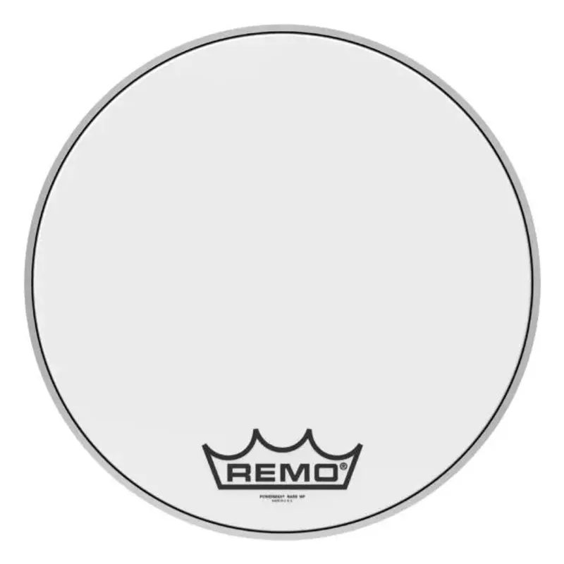 Remo PM-1018-MP- Powermax Ultra White Crimplock Bass Drumhead, 1