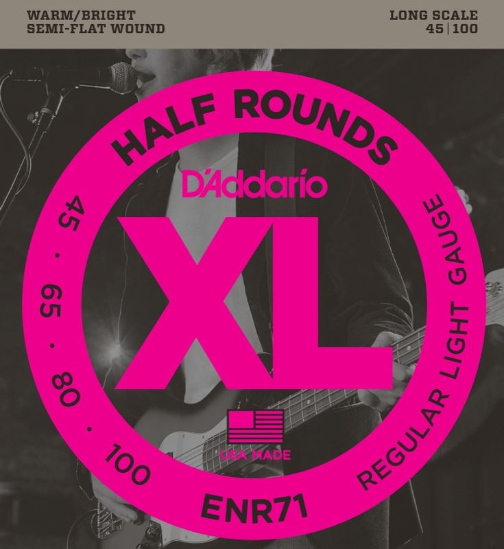 Daddario Half Round Wound ENR71