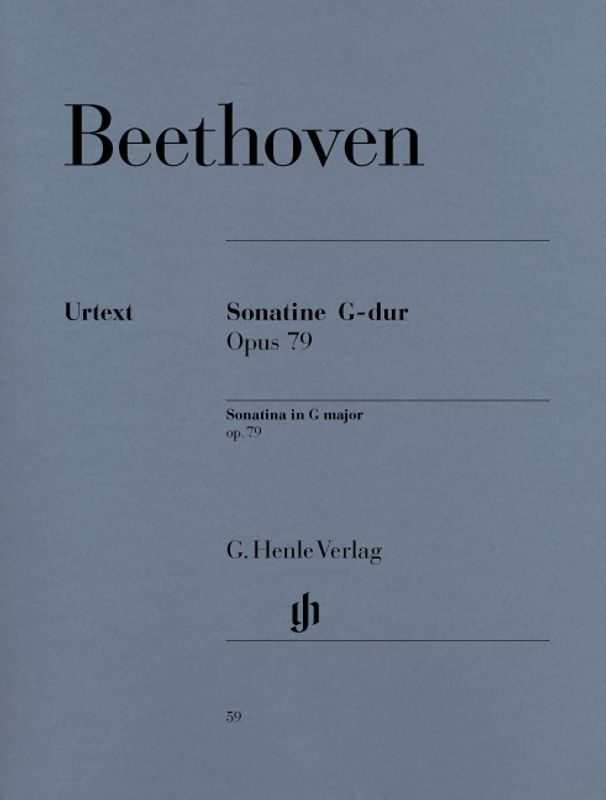 Ludwig van Beethoven - Sonatina In G Major Op. 79