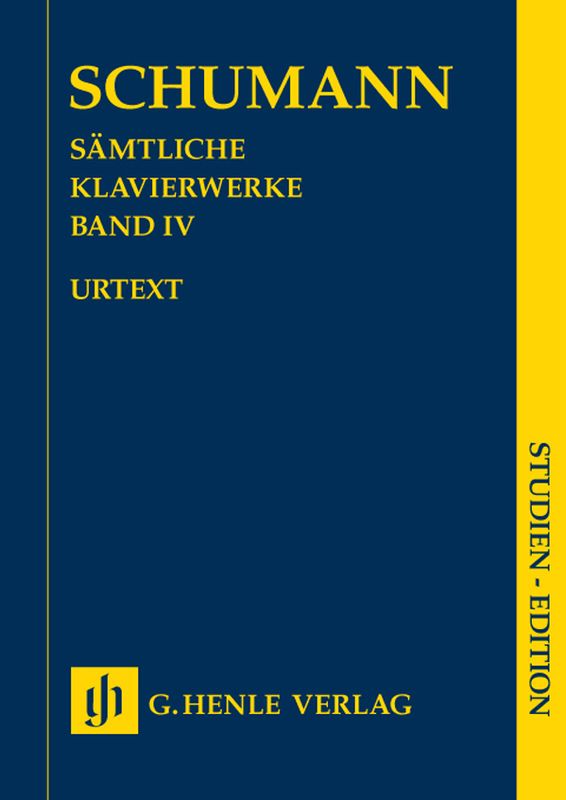 Robert Schumann - Sämtliche Klavierwerke Band 4