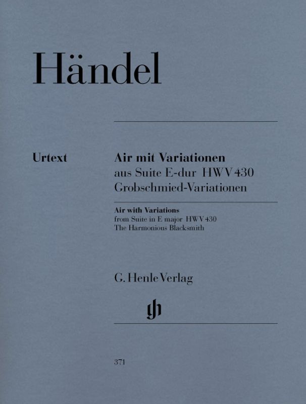 Georg Friedrich Händel - Air With Variations From Suite In E maj