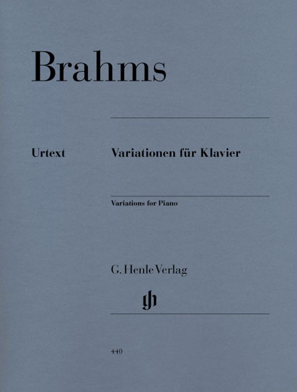 Johannes Brahms - Variationen Fur Klavier