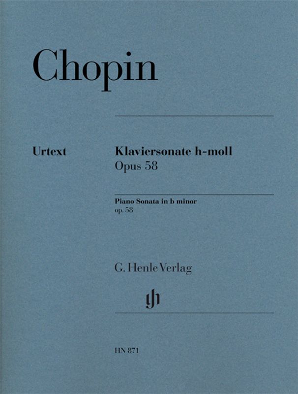 Frédéric Chopin - Piano Sonata B Minor Op. 58