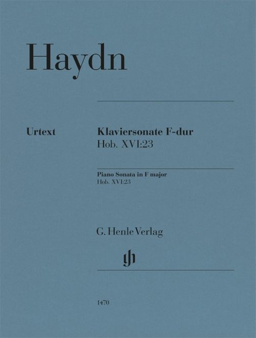 Hovedbilde Joseph Haydn - Klaviersonate F-dur Hob. XVI 23