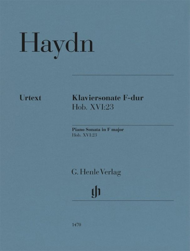 Joseph Haydn - Klaviersonate F-dur Hob. XVI 23
