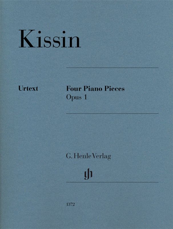Evgeny Kissin - Four Piano Pieces Op. 1