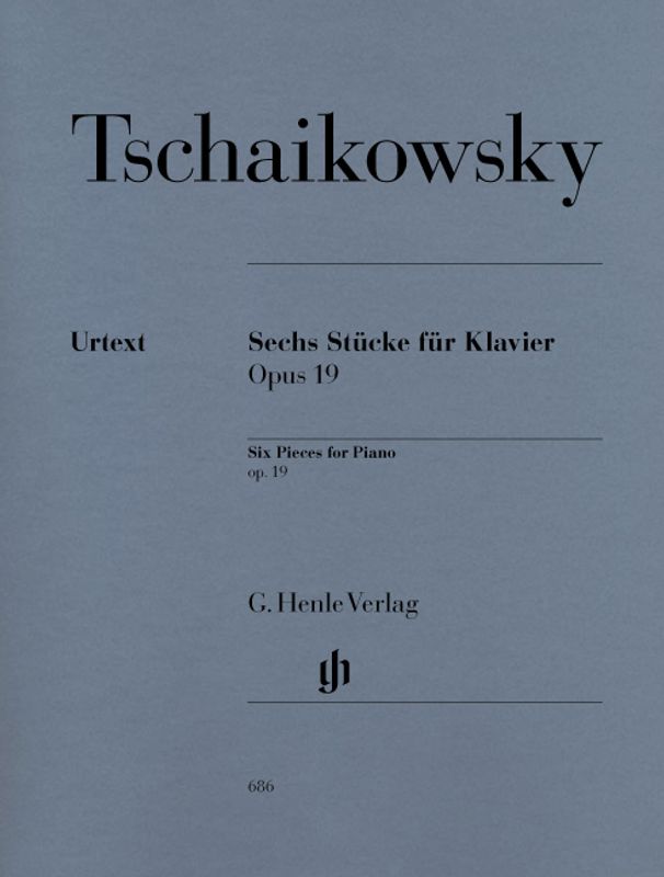 Pyotr Ilyich Tchaikovsky - Sechs Stucke Fur Klavier Op. 19