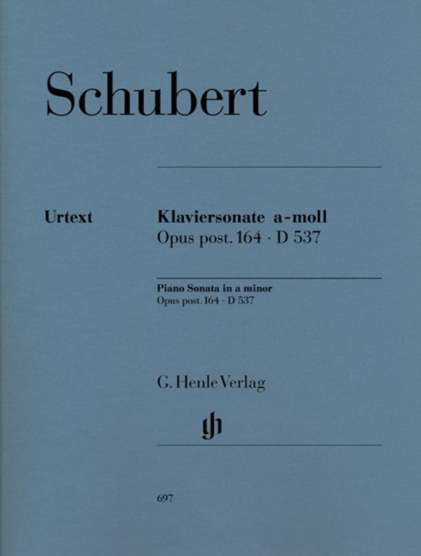 Franz Schubert - Klaviersonate A-Moll Opus Post. 164 D537