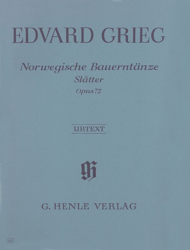 Edvard Grieg - Norwegian Peasant Dances [Slåtter] op. 72