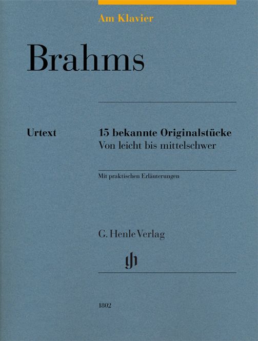 Hovedbilde Johannes Brahms - Am Klavier - 15 Bekannte ...