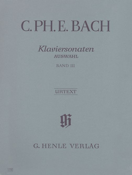 Hovedbilde Carl Philipp Emanuel Bach - Sonaten 3 (Auswahl)