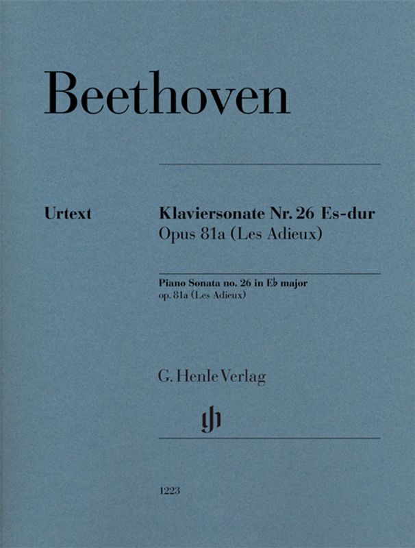 Ludwig van Beethoven - Klaviersonate Es-Dur Op. 81a