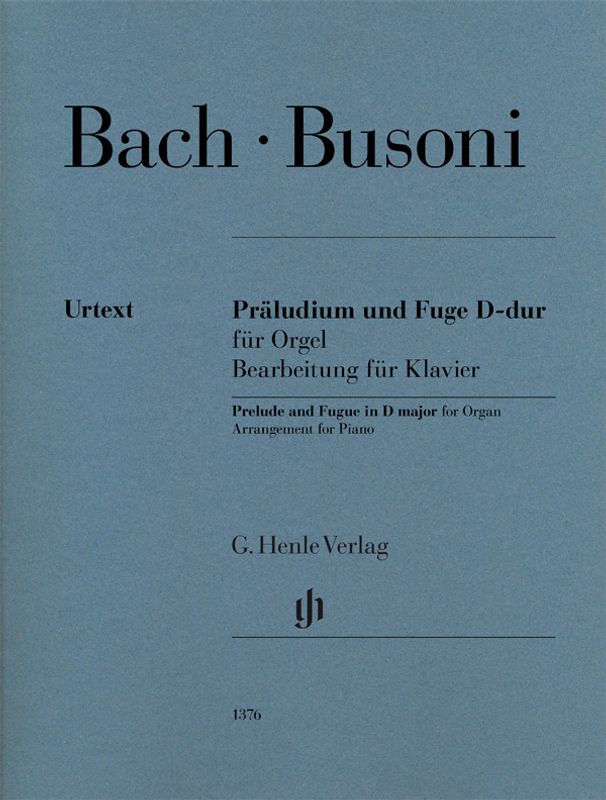 Johann Sebastian Bach - Prelude and Fugue in D major for Organ