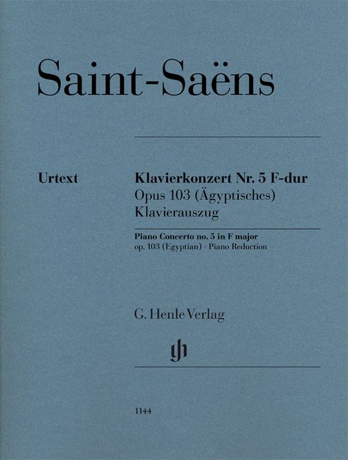 Hovedbilde Camille Saint-Saëns - Piano Concerto No. 5 In F ...