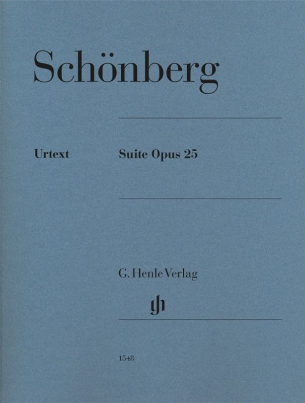Arnold Schönberg - Suite Opus 25