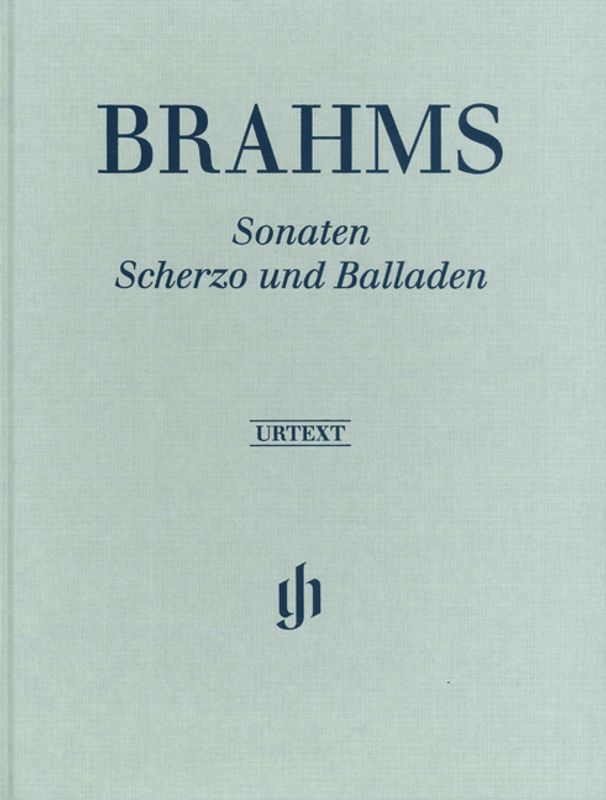 Johannes Brahms - Sonatas, Scherzo and Ballads pb
