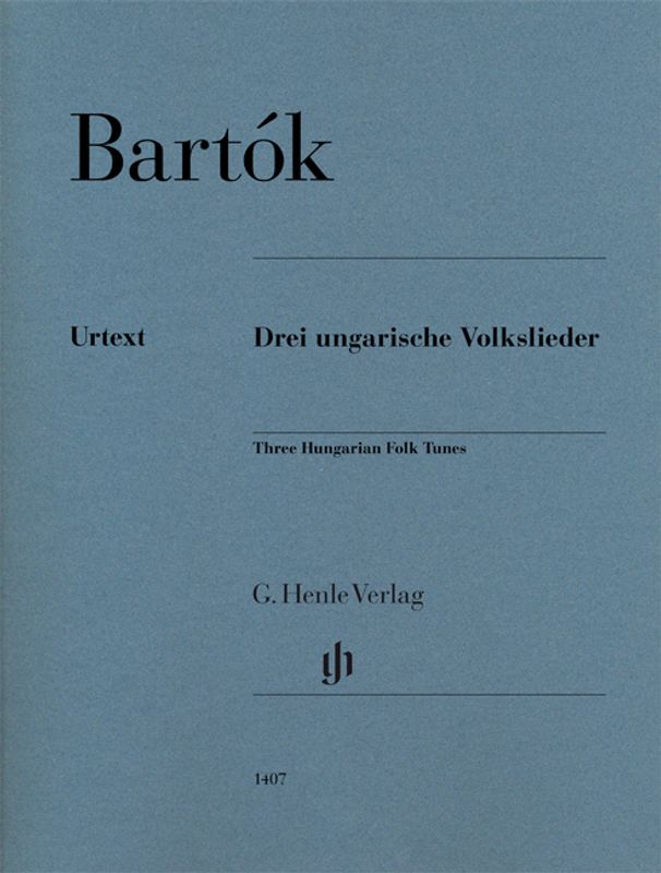 Béla Bartók - Three Hungarian Folk Tunes