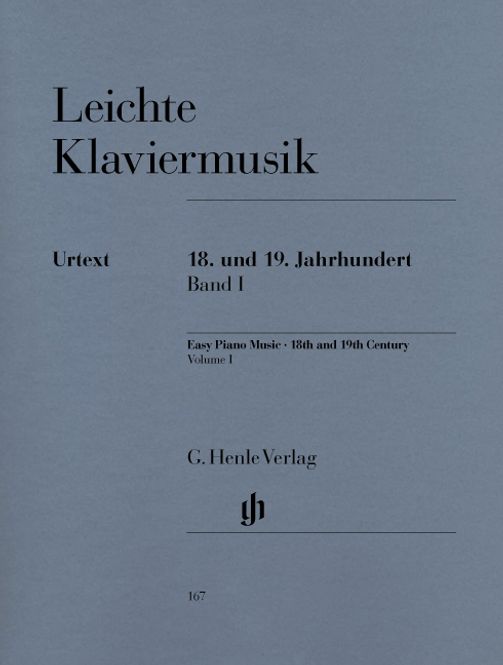 Hovedbilde Leichte Klaviermusik des 18. und 19. Jahrhunderts