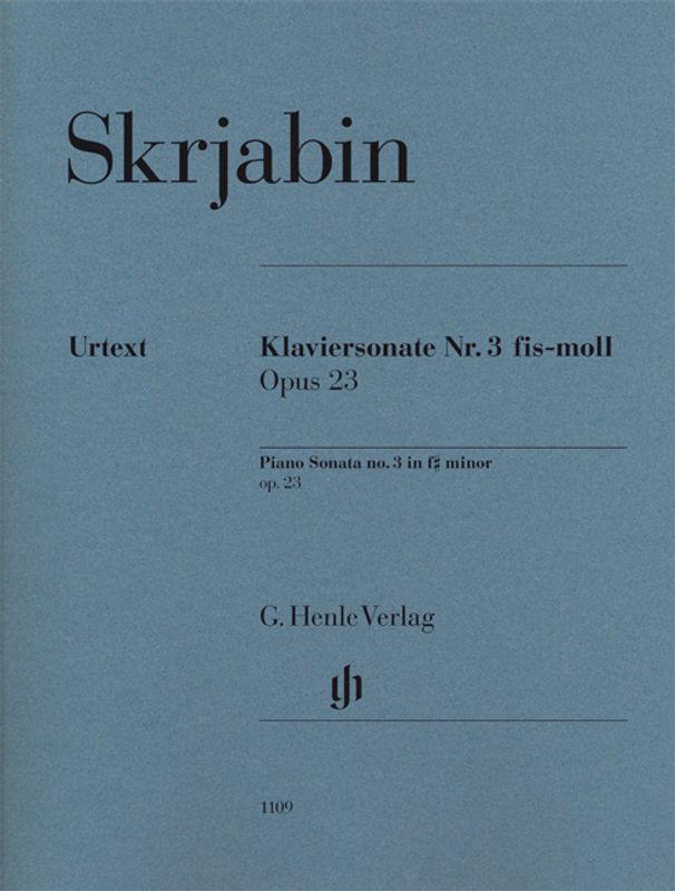Alexander Skrjabin - Piano Sonata No.3 in F Sharp minor Op.23