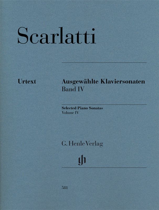 Domenico Scarlatti - Selected Piano Sonatas Volume IV