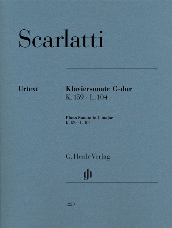 Domenico Scarlatti - Piano Sonata in C K.159 L.104