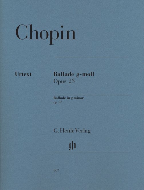 Hovedbilde Frédéric Chopin - Ballade In G Minor Op.23