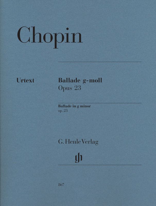 Frédéric Chopin - Ballade In G Minor Op.23