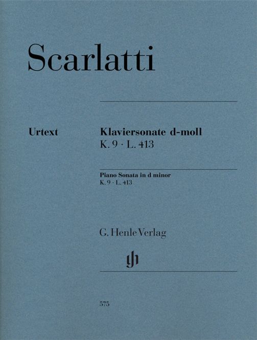 Hovedbilde Domenico Scarlatti - Piano Sonata In D Minor K.9 L.413