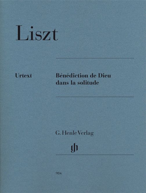 Hovedbilde F. Lisz - Bénédiction De Dieu Dans La Solitude