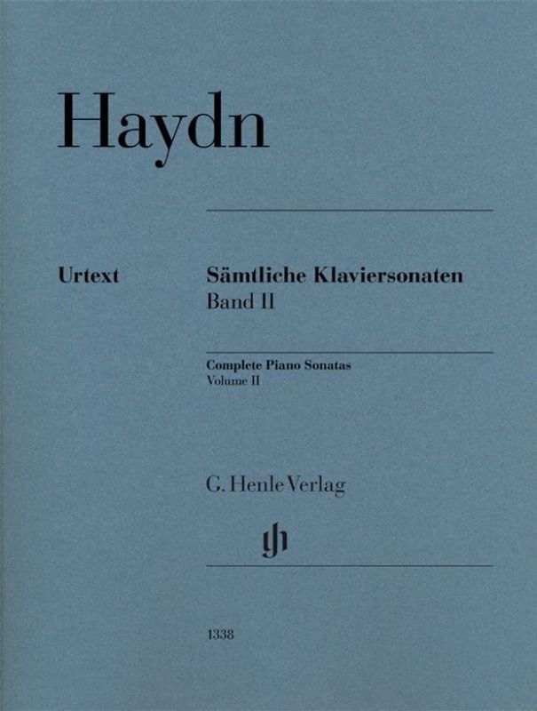 Joseph Haydn - Complete Piano Sonatas Volume II pb.