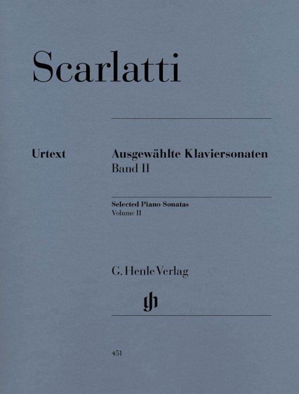 Domenico Scarlatti - Selected Piano Sonatas - Volume II