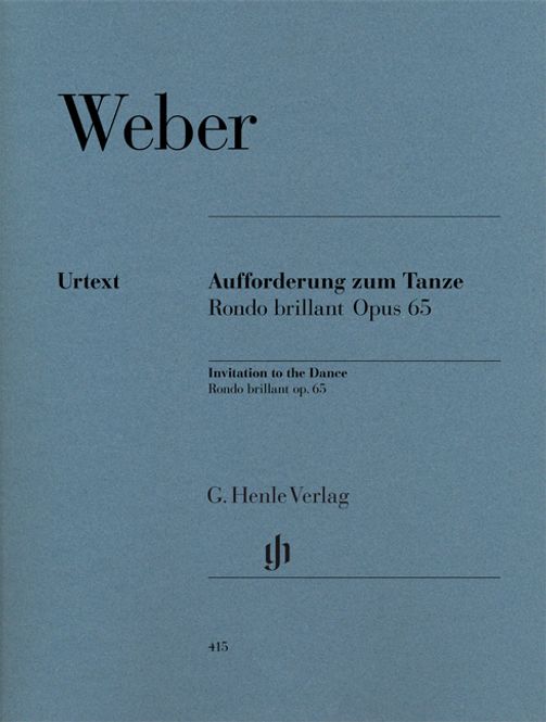 Hovedbilde Carl Maria von Weber - Aufforderung Zum Tanze - Rondo Brillant