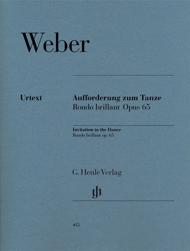 Carl Maria von Weber - Aufforderung Zum Tanze - Rondo Brillant