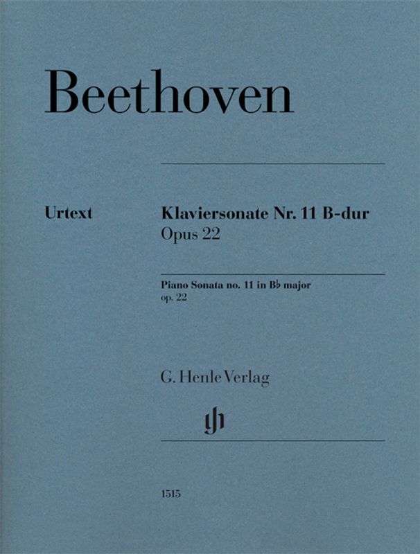 Ludwig van Beethoven - Piano Sonata No. 11 B Flat Op. 22