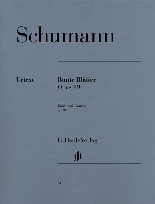 Hovedbilde Robert Schumann - Bunte Blätter Op. 99
