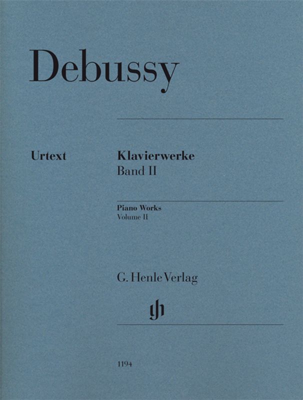 Claude Debussy - Piano Works - Volume II