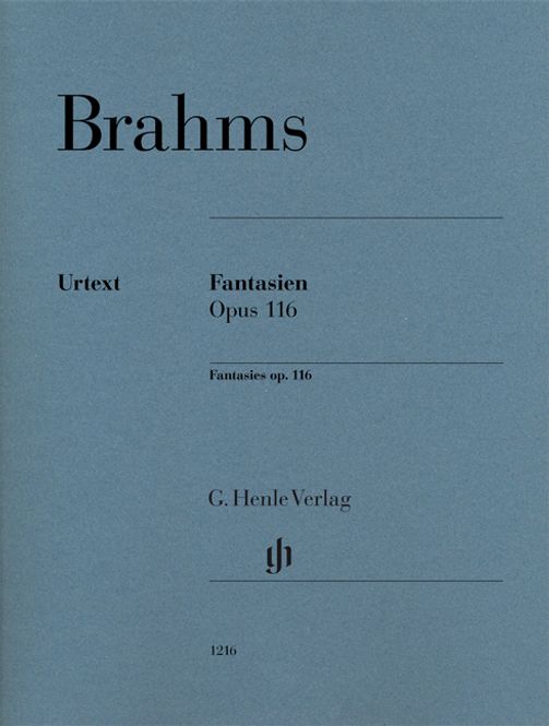 Hovedbilde Johannes Brahms - Fantasies Op. 116 Piano Urtext