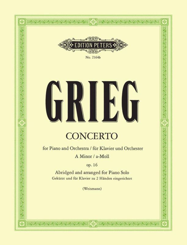 Edvard Grieg - Concert A Op.16