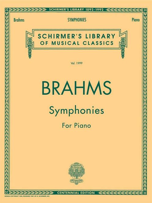 Hovedbilde Johannes Brahms - Symphonies for Solo Piano