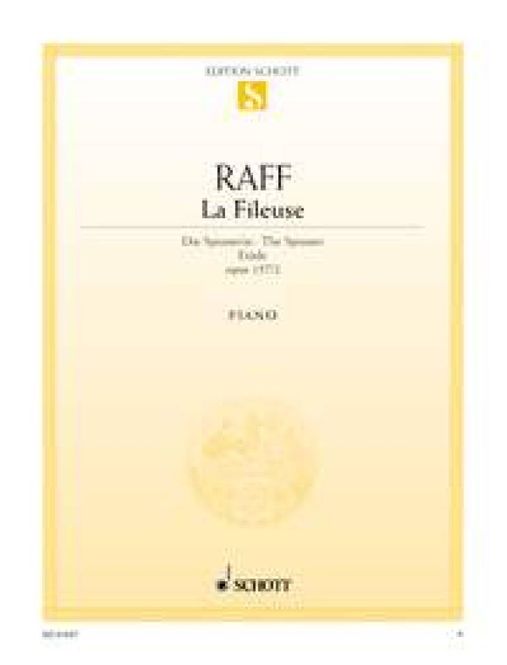 Hovedbilde Joseph-Joachim Raff - La Fileuse op. 157/2