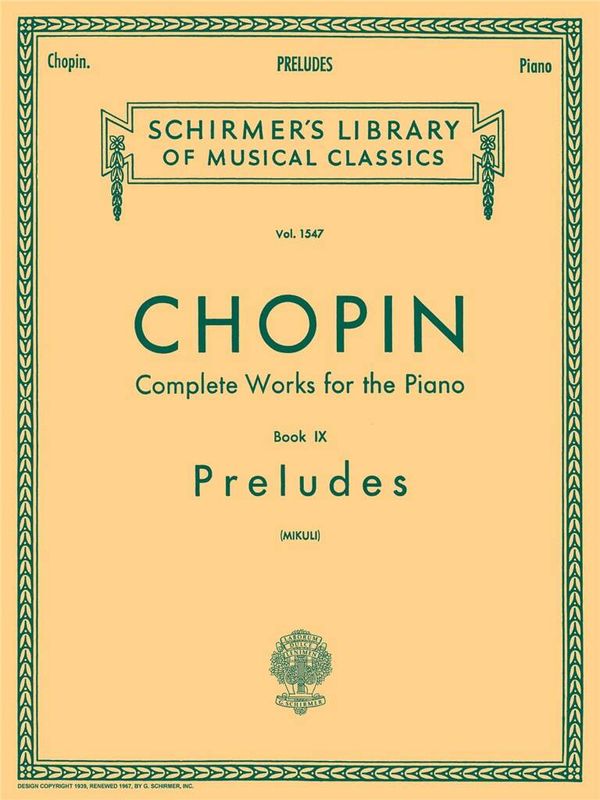 Frédéric Chopin - Preludes