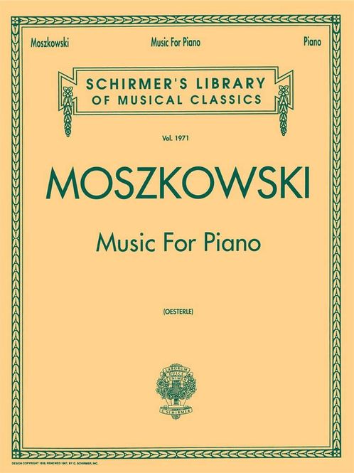 Hovedbilde Moritz Moszkowski - Music for Piano