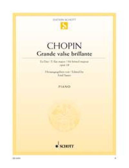 Hovedbilde Frédéric Chopin - Grande Valse Brillante Es Opus ...