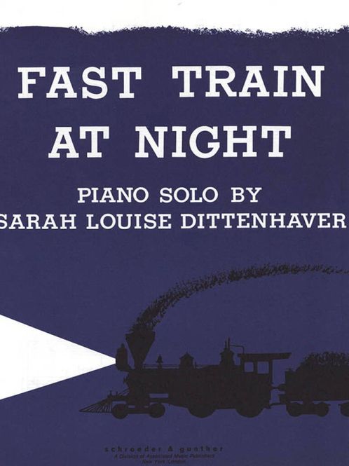 Hovedbilde Sarah Louise Dittenhaver - Fast Train at Night