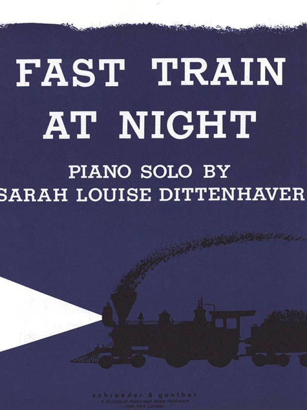 Sarah Louise Dittenhaver - Fast Train at Night