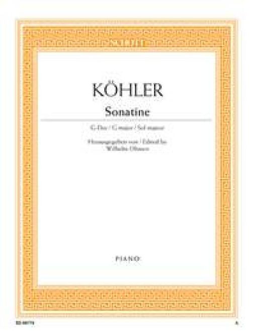 Hovedbilde Louis Köhler - Sonatine G-Dur