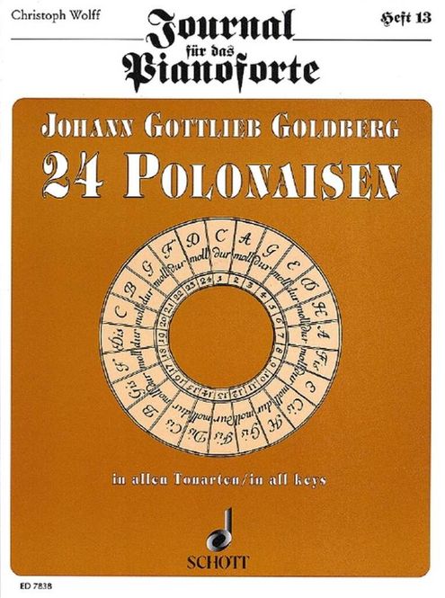 Hovedbilde Johann Gottlieb Goldberg - 24 Polonaisen in allen ...