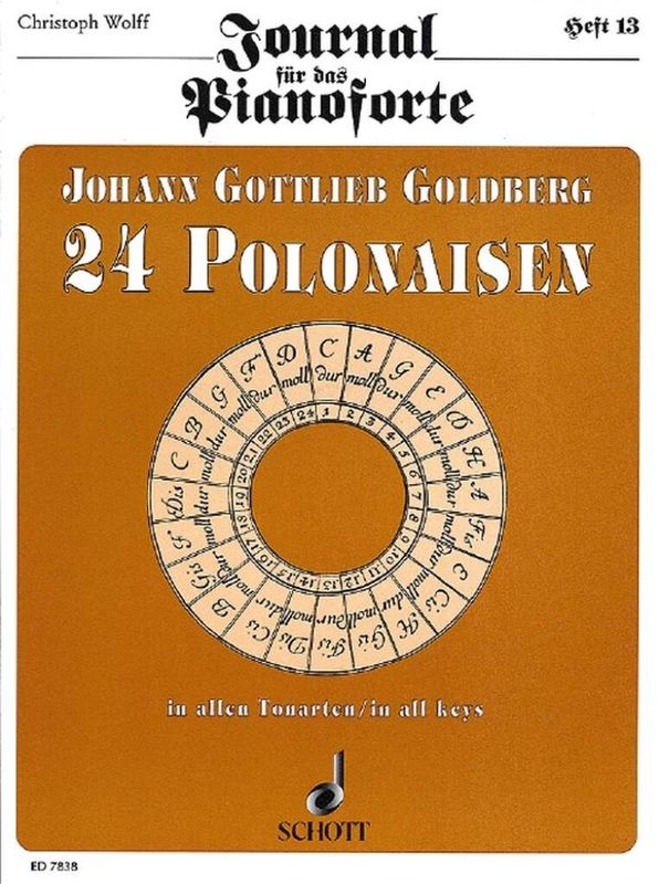 Johann Gottlieb Goldberg - 24 Polonaisen in allen Tonarten